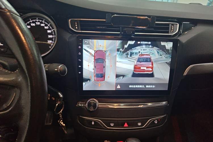 Used Peugeot 408 2015 1.2T Automatic Luxury Edition Audio And AC Panel