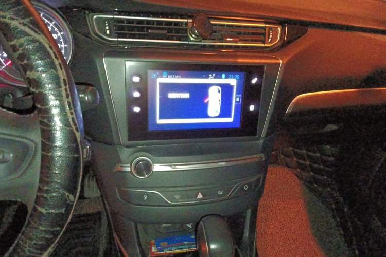 Used Peugeot 408 2015 1.2T Automatic Luxury Edition Audio And AC Panel
