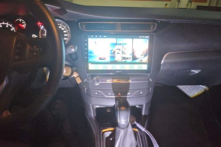 Used Peugeot 408 2015 1.2T Automatic Luxury Edition Audio And AC Panel