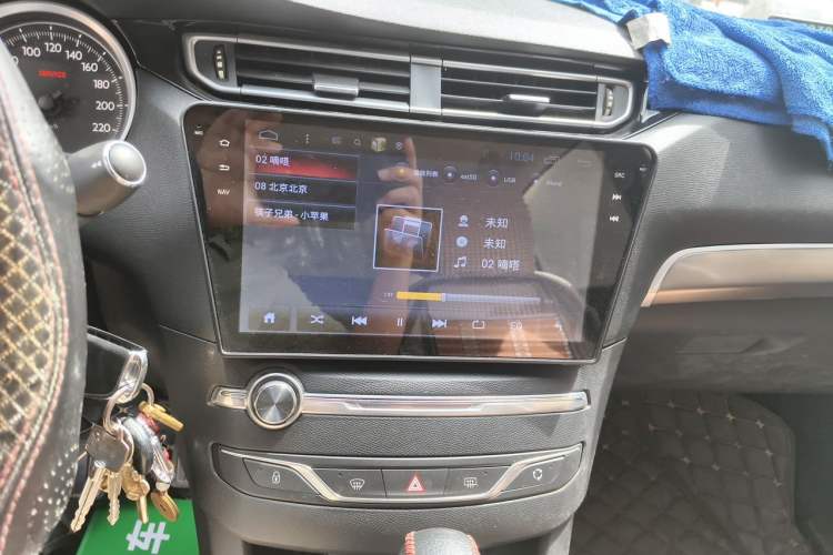 Used Peugeot 408 2015 1.2T Automatic Luxury Edition Audio And AC Panel