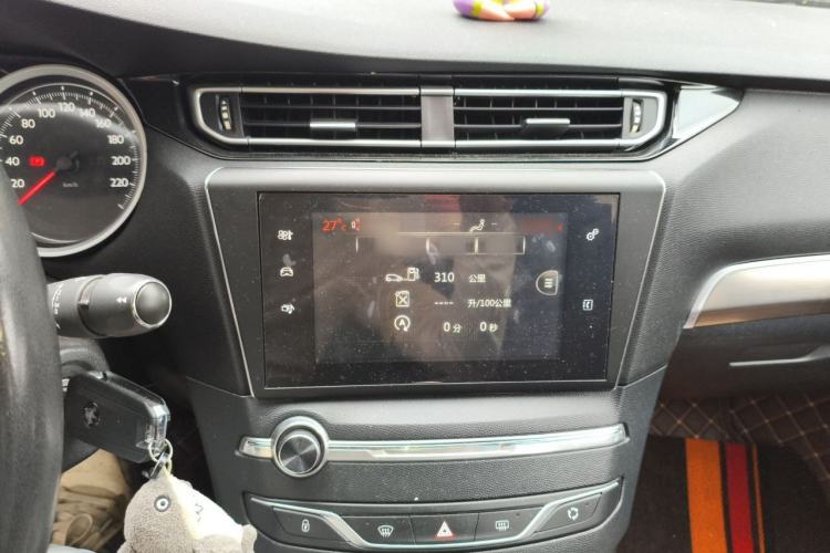 Used Peugeot 408 2015 1.2T Automatic Luxury Edition Audio And AC Panel