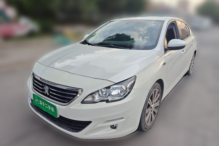 Used Peugeot 408 2015 1.2T Automatic Luxury Edition Guazi used car, China used car export, Used car for sale, Used Peugeot cars, Cheapest cars for sale