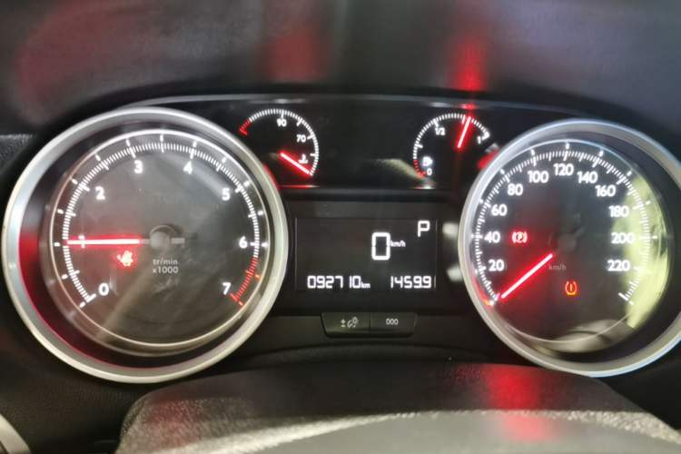 Used Peugeot 408 2015 1.2T Automatic Luxury Edition Instrument Cluster