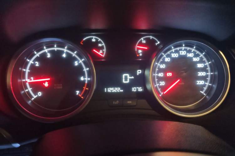 Used Peugeot 408 2015 1.2T Automatic Luxury Edition Instrument Cluster