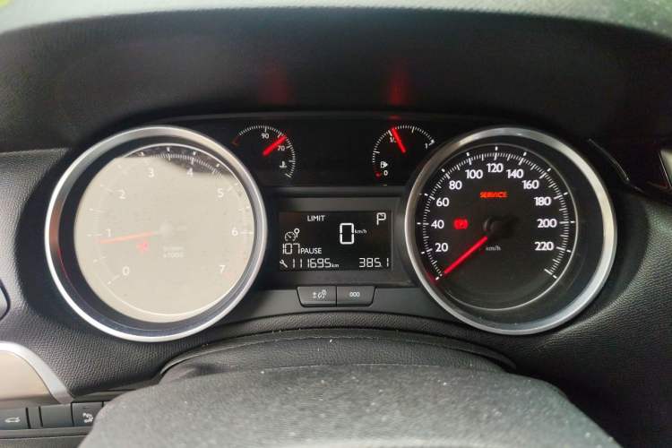 Used Peugeot 408 2015 1.2T Automatic Luxury Edition Instrument Cluster