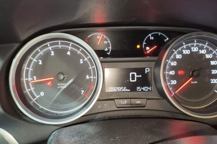 Used Peugeot 408 2015 1.2T Automatic Luxury Edition Instrument Cluster