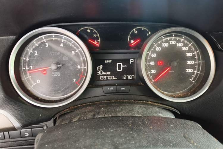 Used Peugeot 408 2015 1.2T Automatic Luxury Edition Instrument Cluster