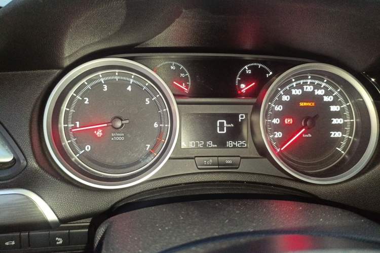 Used Peugeot 408 2015 1.2T Automatic Luxury Edition Instrument Cluster