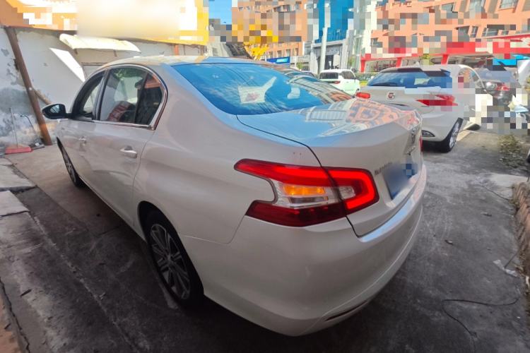 Used Peugeot 408 2015 1.2T Automatic Glory Edition Rear Left 45 Deg