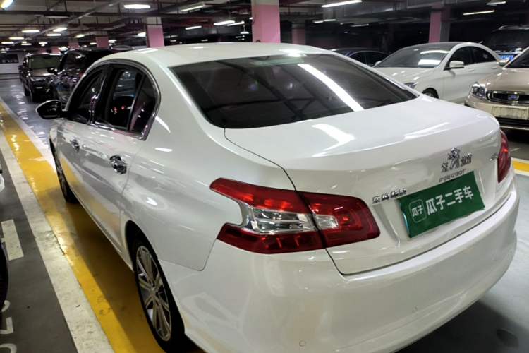 Used Peugeot 408 2015 1.2T Automatic Luxury Edition Rear Left 45 Deg