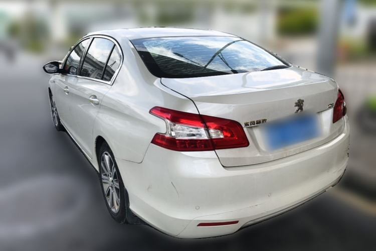 Used Peugeot 408 2015 1.2T Automatic Luxury Edition Rear Left 45 Deg