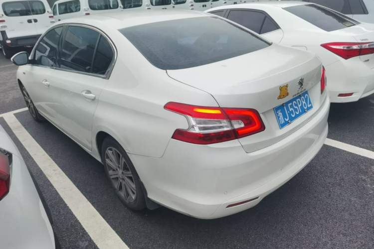 Used Peugeot 408 2015 1.2T Automatic Luxury Edition Rear Left 45 Deg