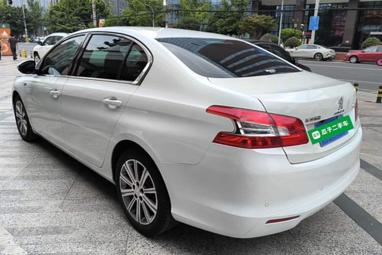 Used Peugeot 408 2015 1.2T Automatic Luxury Edition Rear Left 45 Deg