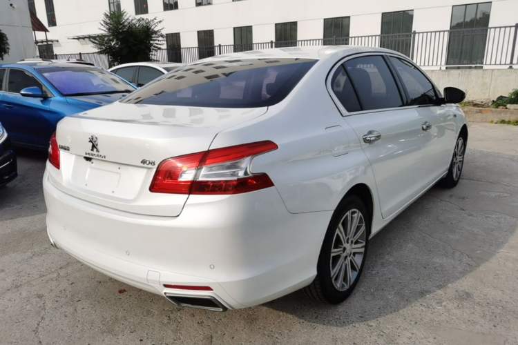 Used Peugeot 408 2015 1.2T Automatic Luxury Edition Rear Right 45 Deg