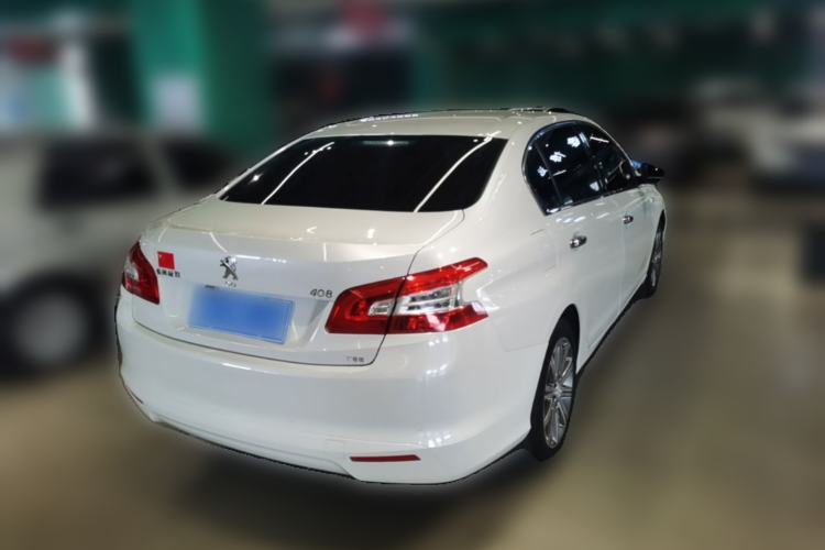 Used Peugeot 408 2015 1.2T Automatic Luxury Edition Rear Right 45 Deg