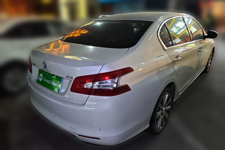 Used Peugeot 408 2015 1.2T Automatic Luxury Edition Rear Right 45 Deg