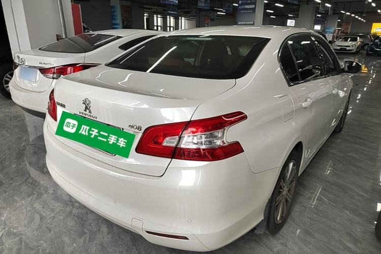 Used Peugeot 408 2015 1.2T Automatic Luxury Edition Rear Right 45 Deg