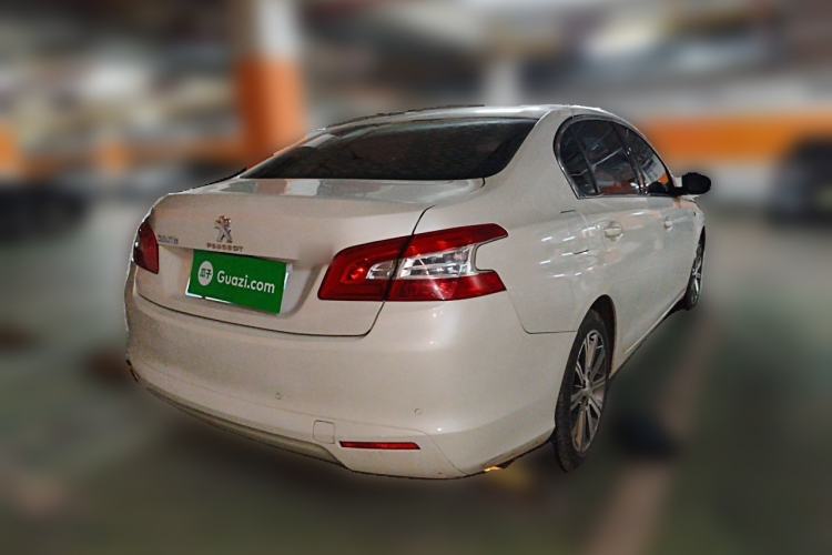 Used Peugeot 408 2015 1.2T Automatic Luxury Edition Rear Right 45 Deg