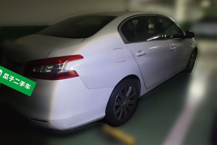 Used Peugeot 408 2015 1.2T Automatic Luxury Edition Rear Right 45 Deg