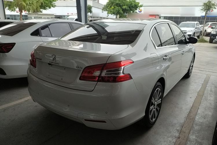Used Peugeot 408 2015 1.2T Automatic Luxury Edition Rear Right 45 Deg