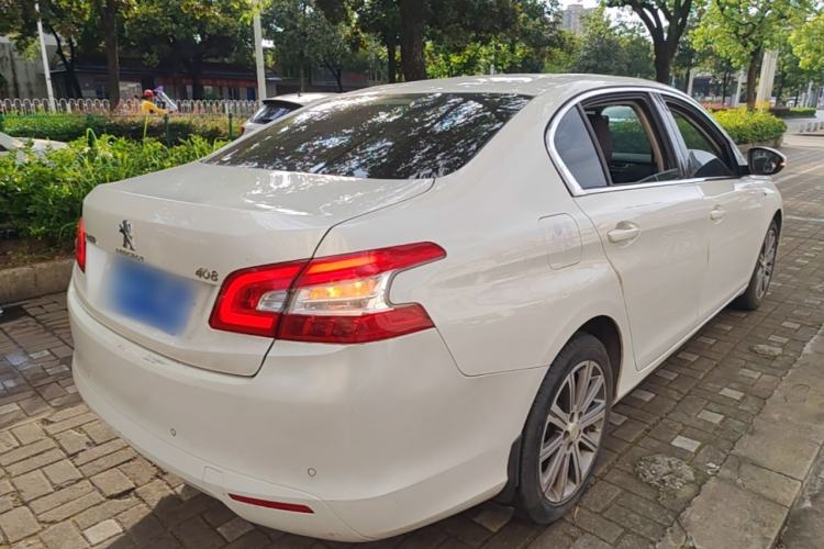 Used Peugeot 408 2015 1.2T Automatic Luxury Edition Rear Right 45 Deg