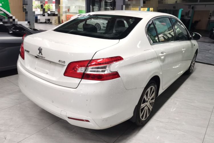 Used Peugeot 408 2015 1.2T Automatic Luxury Edition Rear Right 45 Deg