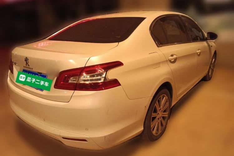 Used Peugeot 408 2015 1.2T Automatic Luxury Edition Rear Right 45 Deg
