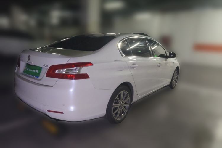 Used Peugeot 408 2015 1.2T Automatic Luxury Edition Rear Right 45 Deg