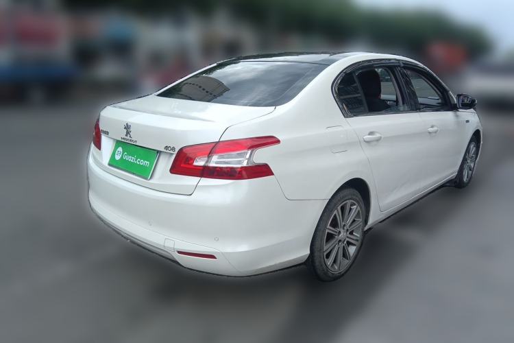 Used Peugeot 408 2015 1.2T Automatic Luxury Edition Rear Right 45 Deg