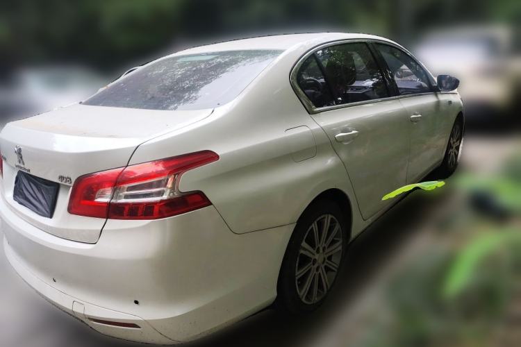 Used Peugeot 408 2015 1.2T Automatic Luxury Edition Rear Right 45 Deg