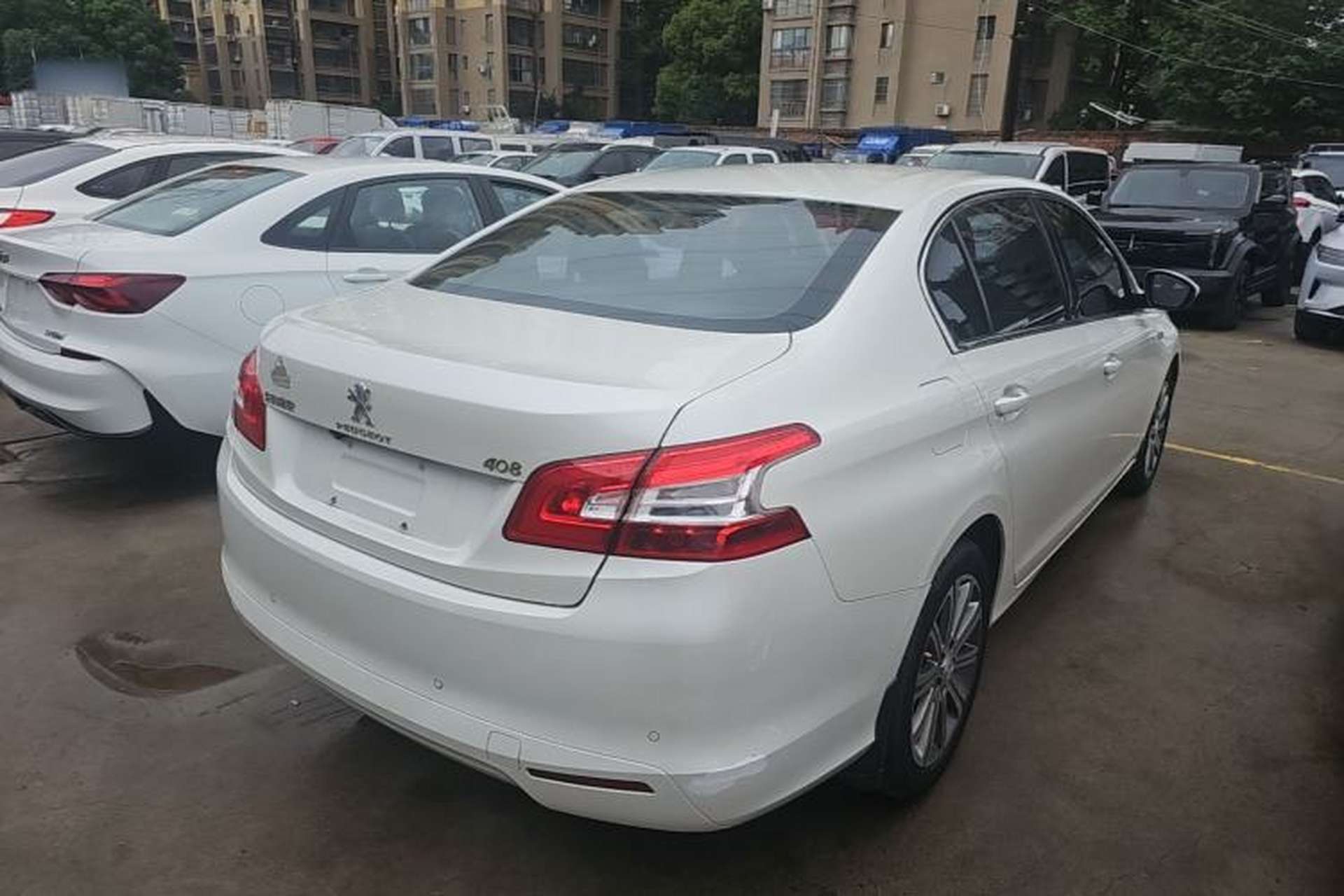Used Peugeot 408 2015 1.2T Automatic Luxury Edition Rear Right 45 Deg