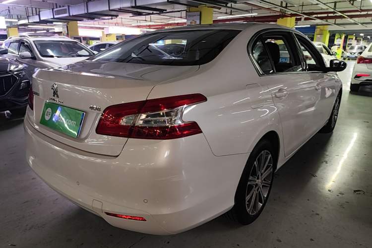 Used Peugeot 408 2015 1.2T Automatic Luxury Edition Rear Right 45 Deg