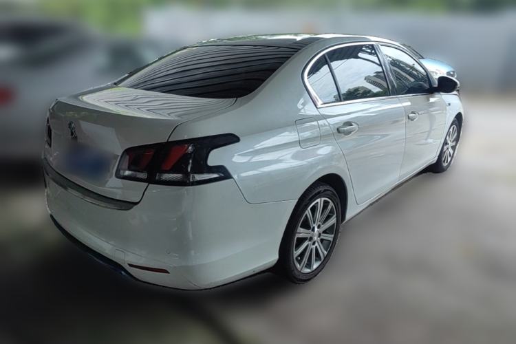 Used Peugeot 408 2015 1.2T Automatic Luxury Edition Rear Right 45 Deg