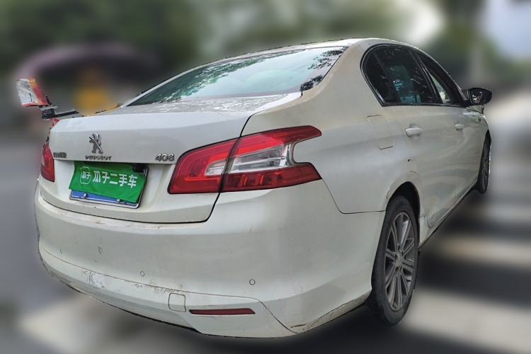 Used Peugeot 408 2015 1.2T Automatic Luxury Edition Rear Right 45 Deg