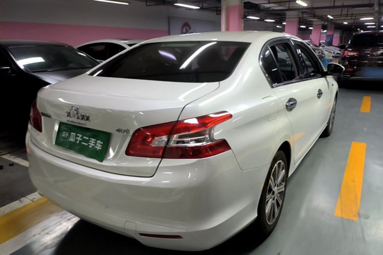 Used Peugeot 408 2015 1.2T Automatic Luxury Edition Rear Right 45 Deg