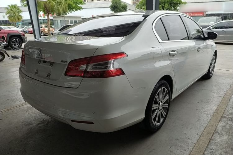 Used Peugeot 408 2015 1.2T Automatic Luxury Edition Rear Right 45 Deg