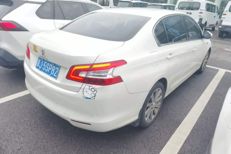 Used Peugeot 408 2015 1.2T Automatic Luxury Edition Rear Right 45 Deg