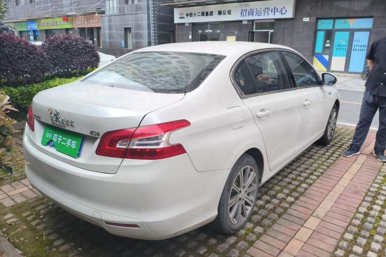 Used Peugeot 408 2015 1.2T Automatic Luxury Edition Rear Right 45 Deg