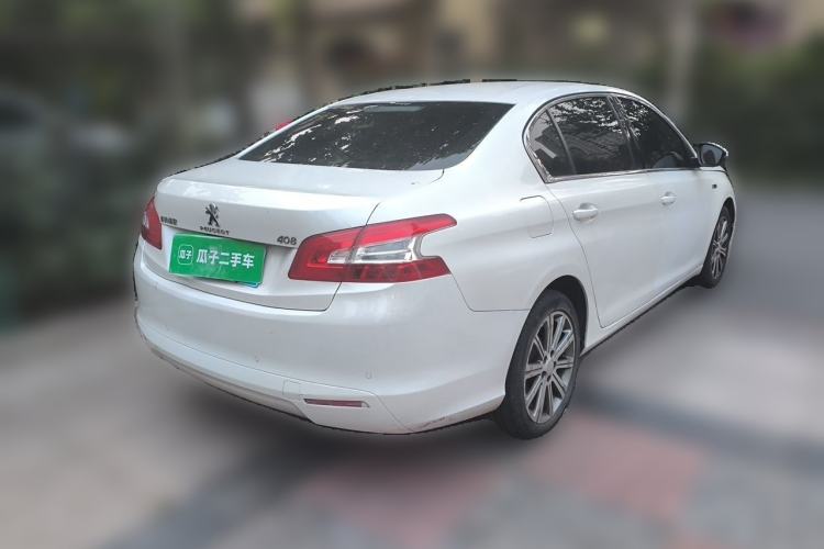 Used Peugeot 408 2015 1.2T Automatic Luxury Edition Rear Right 45 Deg
