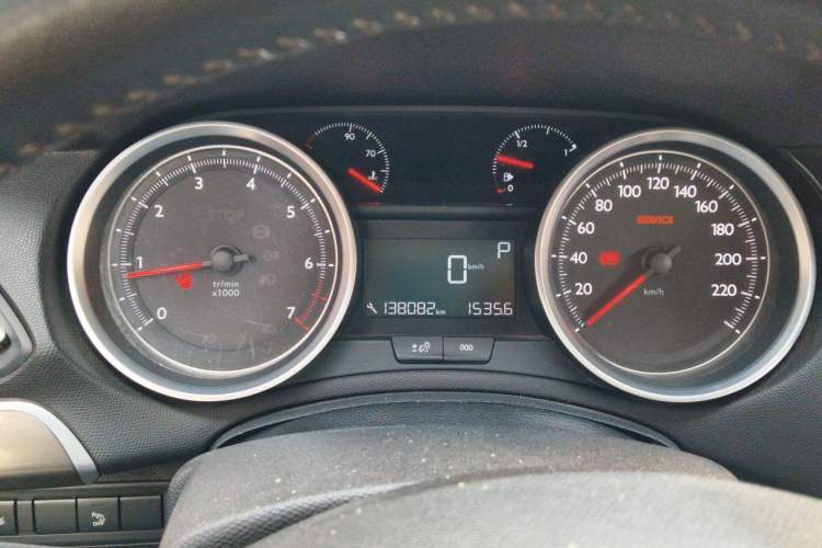 Used Peugeot 408 2016 1.6T Automatic Luxury Edition Instrument Cluster