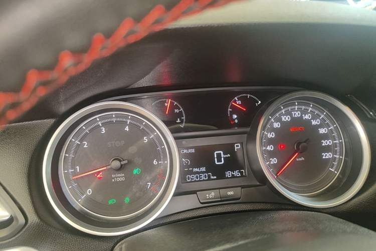 Used Peugeot 408 2016 1.6T Automatic Luxury Edition Instrument Cluster