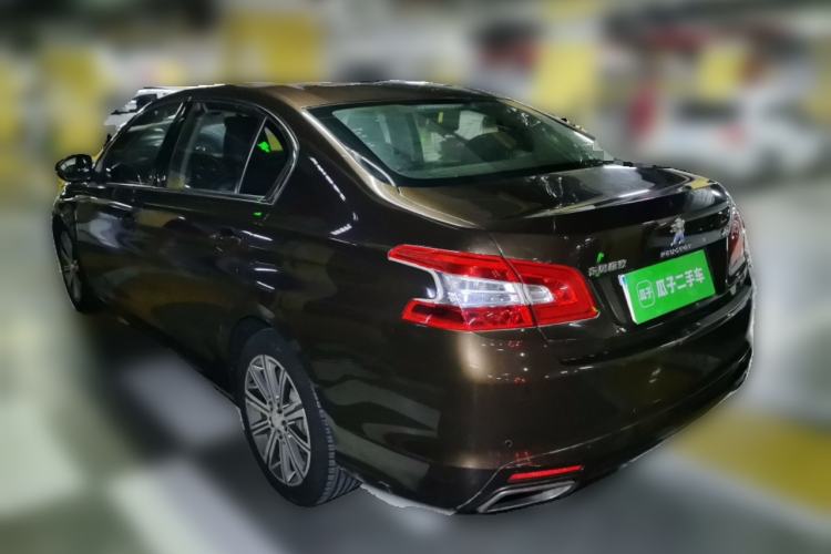 Used Peugeot 408 2016 1.6T Automatic Luxury Edition Rear Left 45 Deg