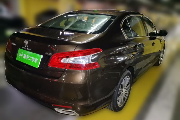 Used Peugeot 408 2016 1.6T Automatic Luxury Edition Rear Right 45 Deg