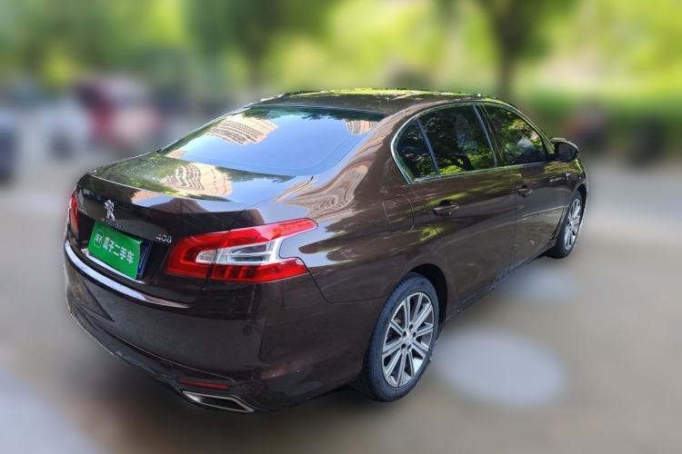 Used Peugeot 408 2016 1.6T Automatic Luxury Edition Rear Right 45 Deg