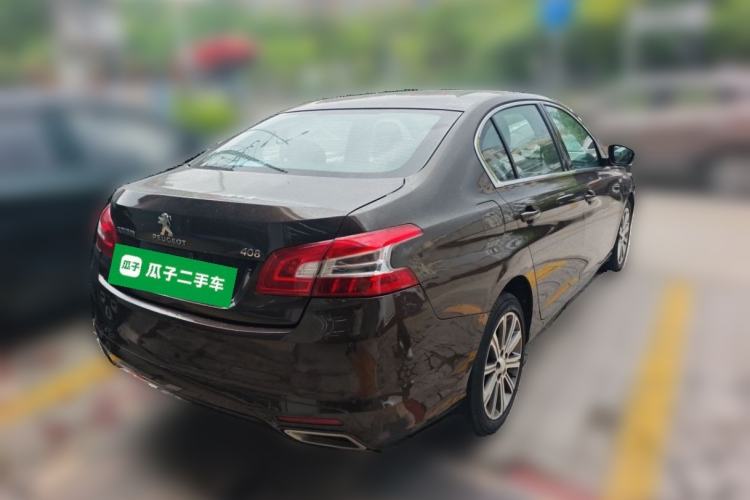 Used Peugeot 408 2016 1.6T Automatic Luxury Edition Rear Right 45 Deg