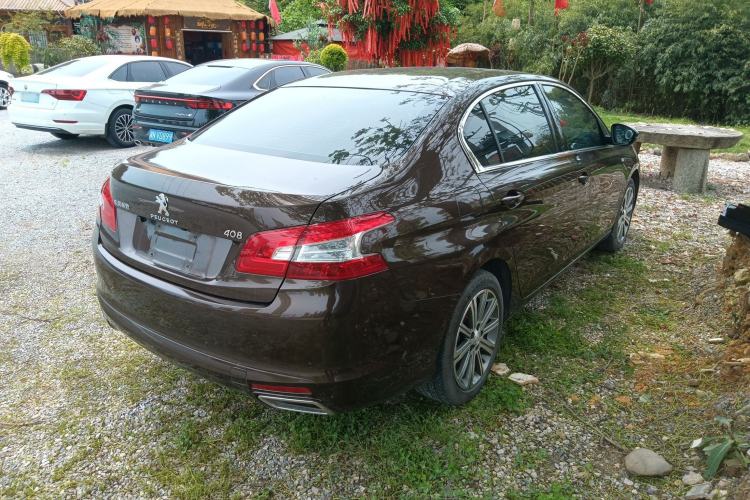 Used Peugeot 408 2016 1.6T Automatic Luxury Edition Rear Right 45 Deg