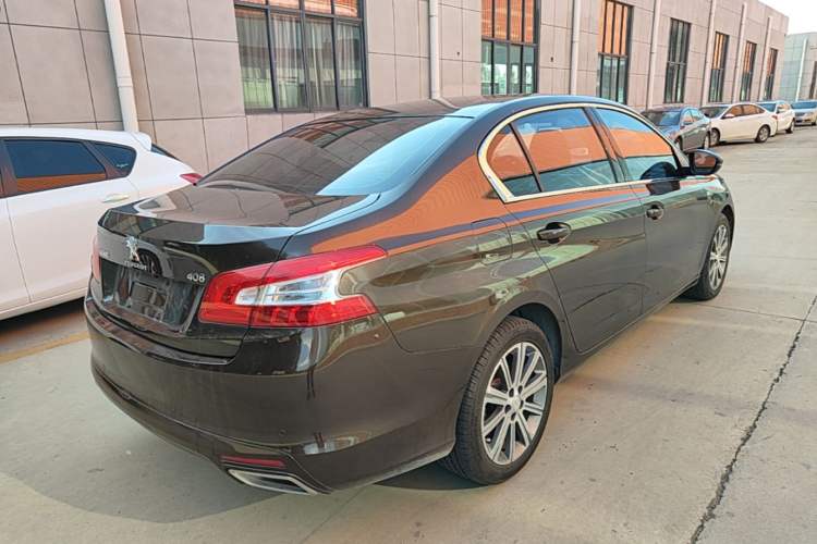 Used Peugeot 408 2016 1.6T Automatic Luxury Edition Rear Right 45 Deg