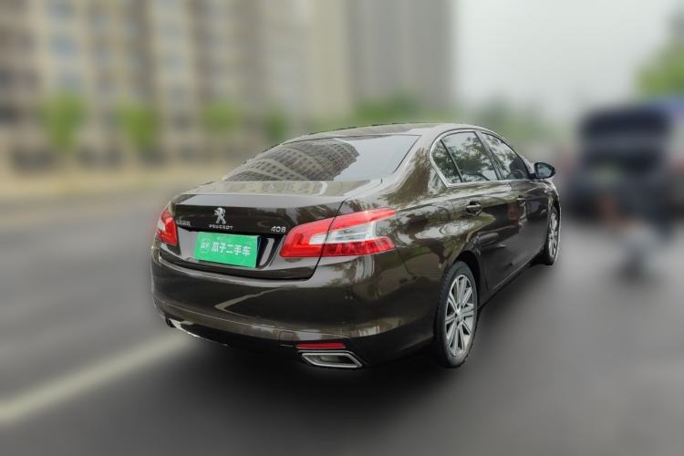 Used Peugeot 408 2016 1.6T Automatic Luxury Edition Rear Right 45 Deg
