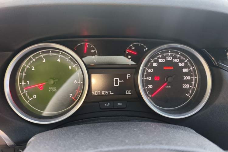 Used Peugeot 408 2016 1.6T Automatic Luxury Edition Instrument Cluster