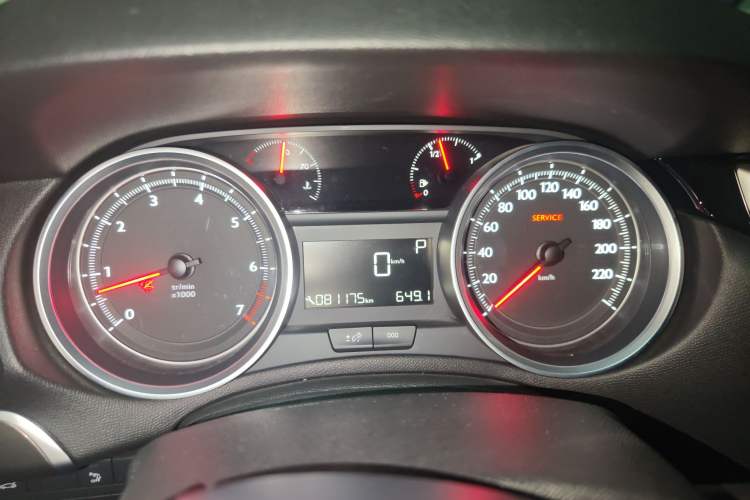Used Peugeot 408 2016 1.6T Automatic Luxury Edition Instrument Cluster
